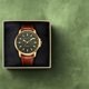 thumbnail image 2 of Reloj Perry Ellis 43 mm Solar de Cuero Vegano Dorado, 2 of 9