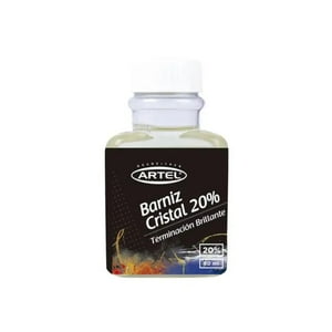 Barniz Cristal 20% Frasco 80Ml Artel Blanco