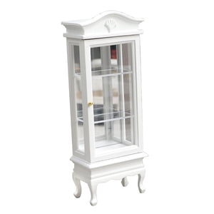 Bothyi - 1/12 Casa De Muñecas Gabinete De Madera Sala De Estar Decoración Paisaje Suministros