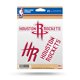 thumbnail image 1 of Lámina de pegatinas Rico Industries NBA Houston Rockets Triple Spirit, 1 of 9