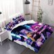 thumbnail image 1 of Three-Piece K-pop Girl Group Cyber City Street Concept Poster Printed Duvet Cover Set Including Duvet Cover and Pillowcases, 1 of 1