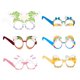 thumbnail image 2 of 6 Piezas Marco De Gafas De Pascua Orejas De Conejo De Pascua Huevos Anteojos Foto Prop Estilo B, 2 of 5