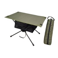 Ioensy - Mesa Plegable Para Exteriores, Mesa Ligera Para Acampar, Para Fiestas En El Jardín, Color Verde