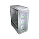 thumbnail image 2 of Gabinete Gamer Cougar Archon 2 Mesh RGB White, Mid Tower, 3 Ventiladores Preinstalados, Blanco, 2 of 5