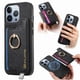 thumbnail image 1 of Funda Magnética Para Iphone 15 Pro Con Billetera Y Anillo Protector Resistente Negro, 1 of 6