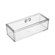 thumbnail image 4 of Bolsas de Té Transparentes Organizador Escritorio Titular de Maquillaje Caddy Contenedores de Almacenamiento Multiusos de Plástico para Joyería Sumini normal con tapa, 4 of 5
