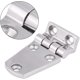 thumbnail image 5 of Juego de 2 bisagras plegables de acero inoxidable para escotilla de puerta de barco (orificio de tornillo: 45 mm/1,8 pulgadas), 5 of 7