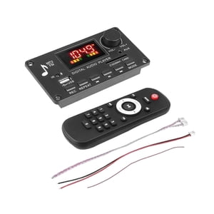 Magideal - 1 Juego De Módulo De Audio 12V Usb Tf Usb Fm Car Radio Tws Mp3 Placa