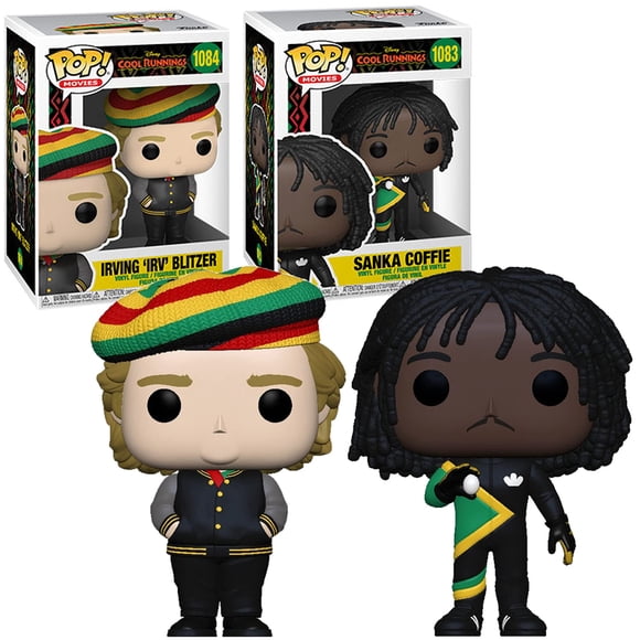 Set de coleccionista Funko Movies POP! Cool Runnings: Sanka Coffie, Irving, IRV Blitzer