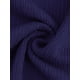 thumbnail image 5 of Agnes Orinda Blusas de Verano Casuales de Manga con Volantes y Cuello en V Texturizado para Mujer de Talla Grande 4X Azul Marino, 5 of 6