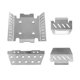 thumbnail image 3 of 4 Piezas 1:8 Escala Protector De Eje Placa De Chasis Para H8H V1 V2 Accesorios De Bricolaje, 3 of 5