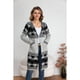 thumbnail image 1 of Sweater Largo Tapado Tipo Cardigan Mujer Abrigo Etnico Tendencia 7011, 1 of 3