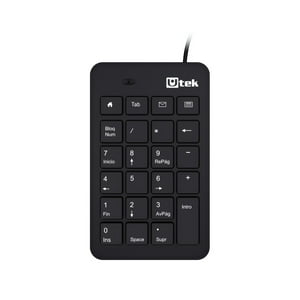 Teclado Numérico Usb Multimedia 23 Teclas Utek Ut-Kbn700U