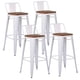 thumbnail image 1 of Set 4 Pisos Taburete De Bar 60 Cm Tolix George Blanco, 1 of 3