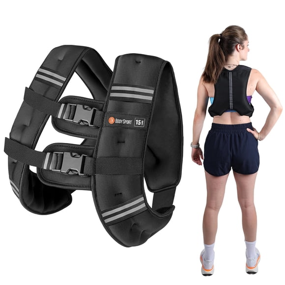 Chaleco Lastrado Body Sport Ajustable 6.8 kg para Fitness