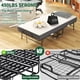 thumbnail image 3 of 75" x 38" Inch Extra Long Folding Bed for Tall People, Heavy-Duty 450lbs Capacity Rollaway Guest Bed with 5" Memory Foam Mattress, Portable Space Saving Twin Size Bed, 3 of 3