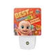 thumbnail image 1 of Loo Loo Kids Luz nocturna LED con sensor de anochecer a amanecer para dormitorio, baño, pasillo, escaleras - Lámpara LED nocturna de enchufe, 0.5W - 1 pieza, 1 of 6