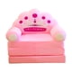thumbnail image 1 of Sofá Plegable Para Niños, Sillón Plegable Suave Para El Hogar, Sala De Estar, 50 Cm X 55 Cm X 50 Cm, Color Rosa, 1 of 5
