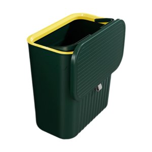 Bothyi - Cubo De Basura De Cocina, Cubo De Basura Delgado Para Encimera, Armario De Dormitorio, Color Verde