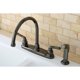 thumbnail image 3 of Grifo Kingston Brass NB790SP Water Onyx de 20 cm, negro, 3 of 4