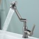 thumbnail image 2 of Mezclador Giratorio De 360° Para Lavabo - Brazo Ajustable Libremente, Dos Modos De Caño, Control Dual Para Agua Caliente Y Fría, 2 of 6