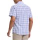 thumbnail image 3 of Camisas de Cuadros de Manga Corta para Hombre INSPIRE CHIC Regreso a Clases Camisa de Vestir Clásica a Cuadros Azul Blanco, 3 of 6
