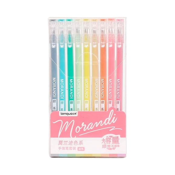 Set Lápices Gel 9 Colores Set Sweet - Languo
