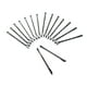thumbnail image 1 of Set 66 pinches negros metálicos 3mm, 1 of 3