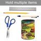 thumbnail image 5 of Winnie the Pooh Tigger Tigre-theme Cylinder Pen Holder Pencil Organizer with Flannel Lining PVC Leather Material Cardboard Base for study work 10*8CM, 5 of 6