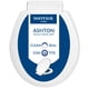 thumbnail image 1 of Asiento de inodoro Mayfair Ashton de cierre suave con bisagra simple, blanco, 1 of 8