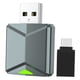 thumbnail image 5 of Adaptador Inalámbrico Para Reproductor De Coche/automóvil Plug And Play Para Coches, Teléfonos Y Android, Gris Claro, 5 of 5