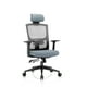 thumbnail image 2 of Silla Gerencial Premium de oficina Piacere color gris, 2 of 7