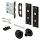thumbnail image 1 of Juego de pomos negro mate PRIME-LINE E 2798, 1 of 4