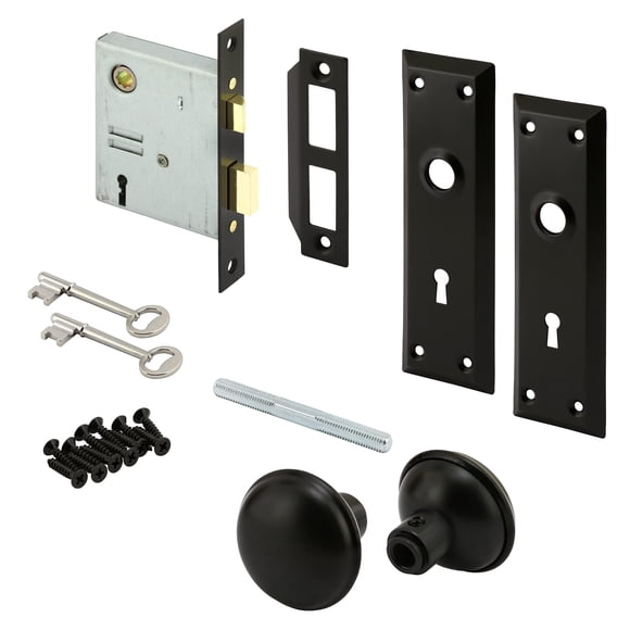 Juego de pomos negro mate PRIME-LINE E 2798