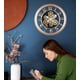 thumbnail image 3 of Reloj Pared Decorativo Retro 3D Engranaje Redondo Hogar Jhn, 3 of 3