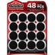 thumbnail image 1 of Almohadillas de fieltro X-Protector para muebles, 48 unidades, 1 pulgada, color negro, 1 of 6