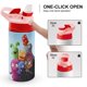 thumbnail image 4 of UglyDollsBotella de Agua con Tapa Pop Top de Un Toque, Acero Inoxidable, a Prueba de Fugas, para Deportes, Botella Infantil rosa 12 oz, 4 of 6