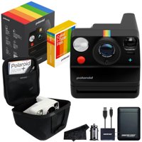 Certified Brands - Cámara De Película Instantánea Polaroid Now+ 3-Gen I-Type Negra