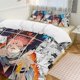 thumbnail image 1 of Jujutsu Kaisen Anime Home Bed 3-piece Set Classic Japanese Anime Polyester Wash Student Dormitory Set, 1 of 5