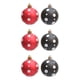 thumbnail image 1 of 6 Piezas De Adornos De Bolas Navideñas De 6 Cm, Colgantes Con Dijes Para Coronas De Ventana, Cumpleaños, 1 of 3