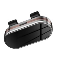 Magideal - Estuche Para Visera De Coche, Soporte Para Gafas De Sol, Clip Para Guardar Gafas, Caja Organizadora Automática, Construcción De Metal Pp, Adecuado Par Plata Oro Rosa
