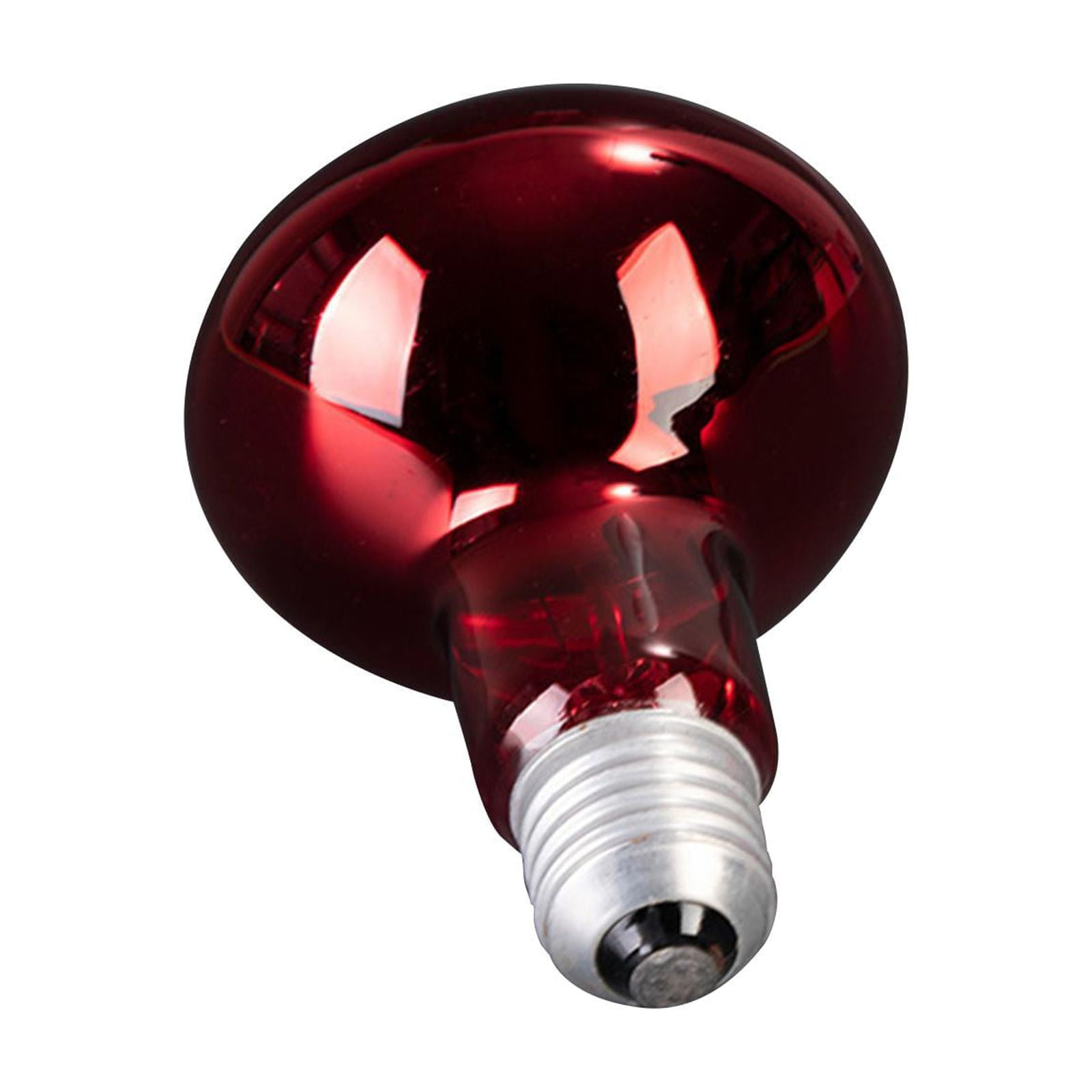 Magideal - Lámpara De Calor De Vidrio Para Reptiles, Fuente De Calor De 100w, Base E27, Lámpara De Calor Para Mascotas De Hábitat Para Vivarium, Terrario, Tortug