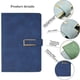 thumbnail image 3 of Paquete de 2 cuadernos universitarios con rayas, bloc de notas y cuaderno de bocetos, diario de espiral para estudiantes, oficina y negocios, 100 páginas, 50 hojas, 5,7 x 8,2 pulgadas, 3 of 5