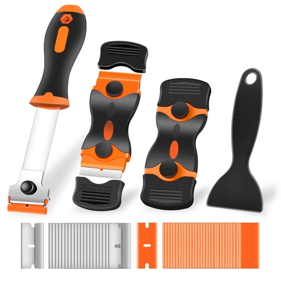 Necamocu Rasqueta de navaja 4 unidades +50 cuchillas