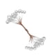 thumbnail image 3 of 200 Piezas De Espuma Artificial Holly Berry Flower Pearl Double Head Decor Sliver, 3 of 5