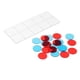 thumbnail image 3 of Juguete De Conteo De Matemáticas Montessori Suministros De Conteo De Números Para Juegos Ni?as Ni?os Rojo Azul, 3 of 5