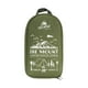 thumbnail image 1 of Bolsa De Almacenamiento Para Utensilios De Camping, Correas Elásticas Para Juego De Cubiertos, Viaje Con Patrón Verde, 1 of 3