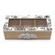 thumbnail image 3 of Caja De Te Porta Te Caja De Madera Para Te Gris 3 Divisiones, 3 of 6
