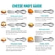 thumbnail image 3 of Juego de cuchillos para queso WoneNice Premium de acero inoxidable, 6 piezas, 3 of 7