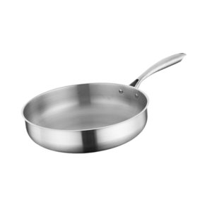 Bothyi - Freing Pan Inducción De Utensilios De Cocina De Inducción De Bistec Para Estufas De Gas De Cocina En Casa 26 Cm
